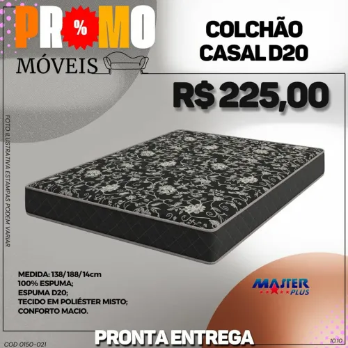 Procurando um colchão confortável e de qualidade? Apresentamos o Colchão Casal D20