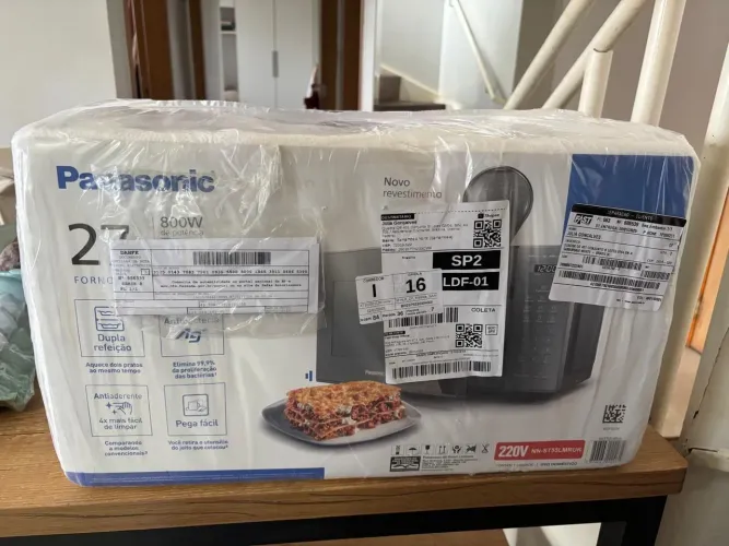 Micro-ondas Panasonic 27L - NOVO!