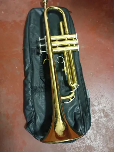 Trompete weril Brasil SB com capa
