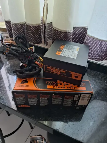 Fonte atx 550w corsair, não troco 