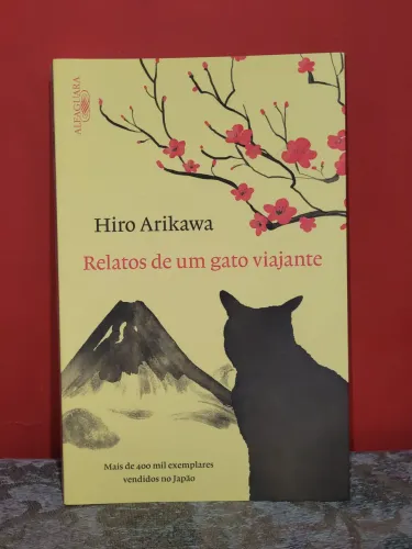 Livro Relatos de um gato viajante Hiro Arikawa
