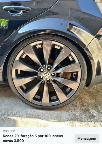 Rodas com pneus novos
