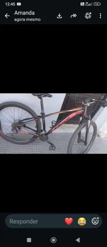 Bicicleta aro 29 baik OGGI 7.1.quadro15'5 valor 2500 nota fiscal valor da baik 5190