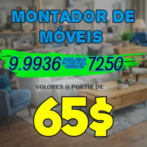 Montador De Móveis Pontualidade, Organizado E Preço Justo