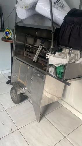 Carrinho de churrasco grande