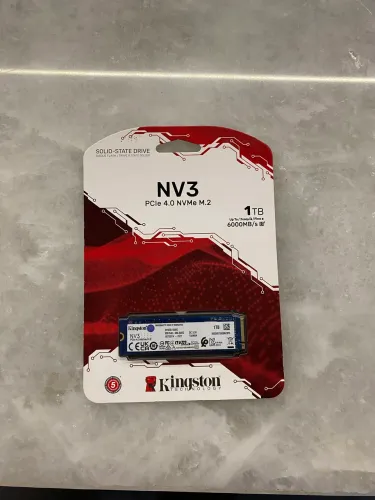 SSD 1Tb de memória - Lacrado c/ nota fiscal.