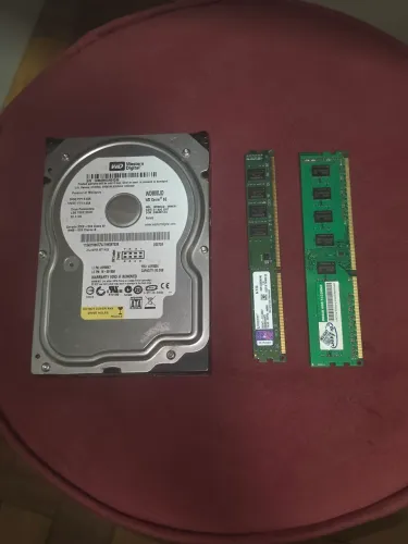 HD 80GB + 8GB DE MEMÓRIA DE RAM DDR3 1333MHZ