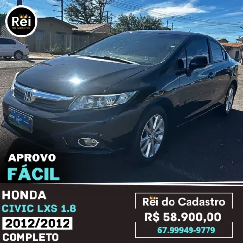 Honda Civic Sedan LXS 1.8/1.8 Flex 16V Mec. 4P 2012