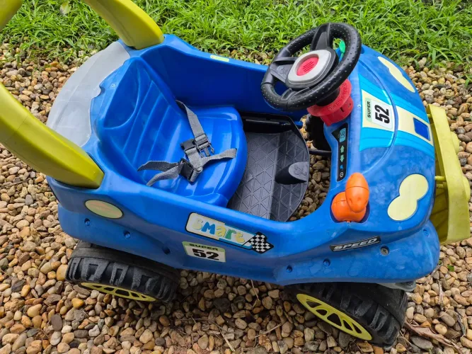Smart Passeio & Pedal Azul da marca Brinquedos Bandeirante