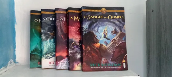 COLEÇÃO COMPLETA - OS HERÓIS DO OLIMPO | RICK RIORDAN