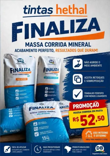 Massa Corrida Mineral