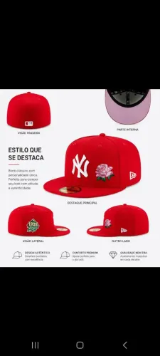 Boné 59fifty aba reta new era.