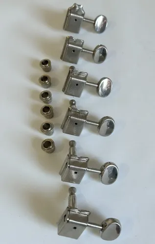 Tarraxas Kluson estilo vintage 6 em linha para Stratocaster/Telecaster