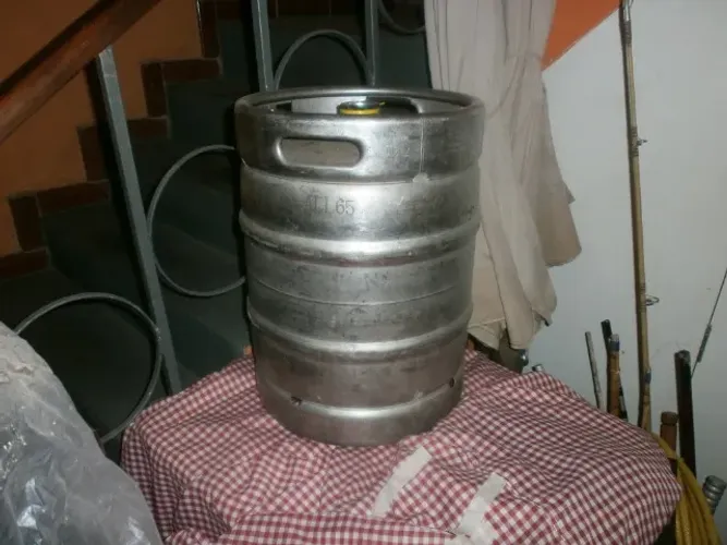 barril de chopp - de 65 litros - vazio