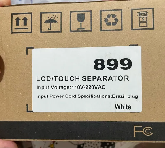 Máquina Separadora de tela LCD e Touch