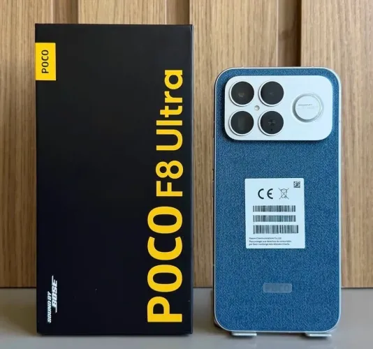 Poco F8 Ultra 5G (NFC) Global 512+16 Lacrado Azul