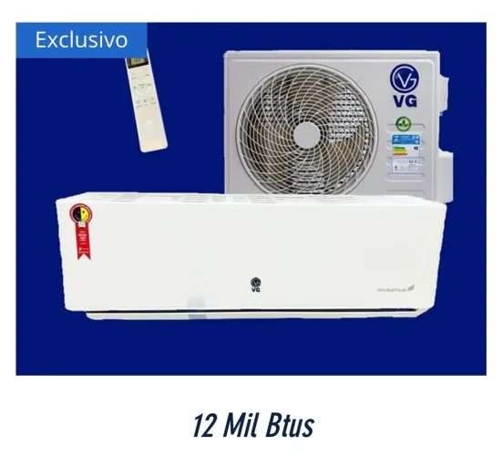 Ar Condicionado Split Inverter VG - 12.000 e 24.000 BTUs - Novos