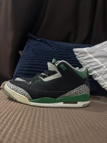 air jordan 3 pine green