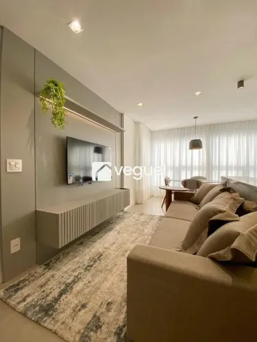 Apartamento mobiliado de 66m² com 2 quartos, 2 suítes para alugar no bairro Nova Campinas,