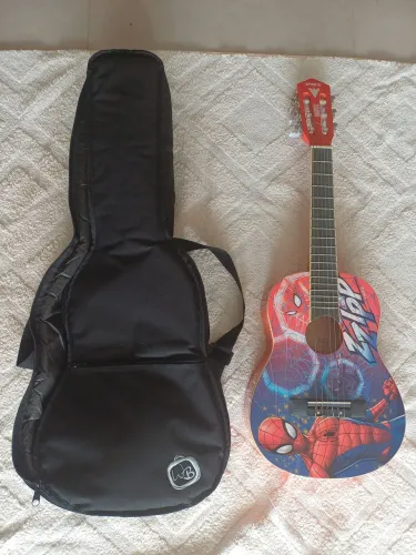 Violão Homem Aranha infantil