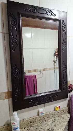 Lindo espelho antigo