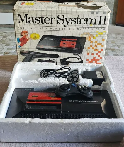 Master Syster II Tec Toy na Caixa