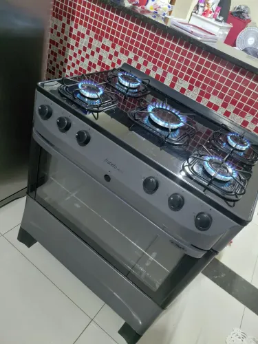 Fogão 5 bocas automático 