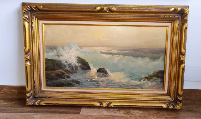 Lindo Quadro Assinado 1.00 metro de comprimento por 66 de altura