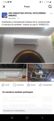 Manutenção de ar condicionado promoção