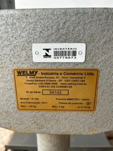 Balança mecânica Welmy R-100