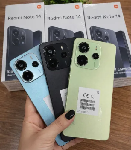Redmi Note 14 4G 256GB 08GB RAM Lacrado Global Entregamos Garantia Capa Película 