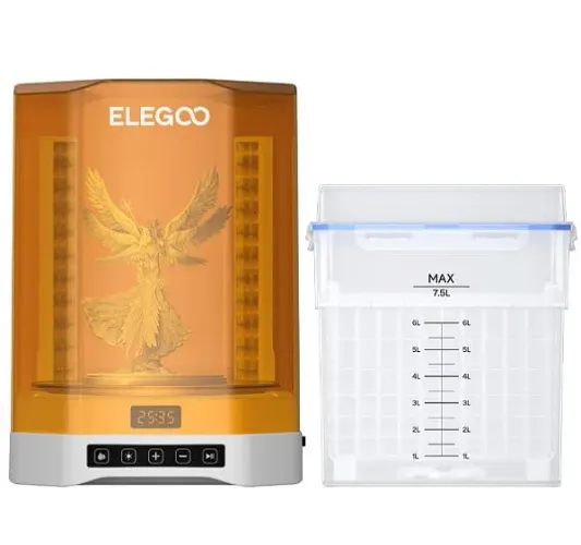 Elegoo saturn 3 ultra e lava e cura