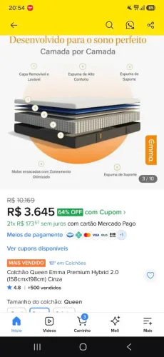 Colchão Emma
