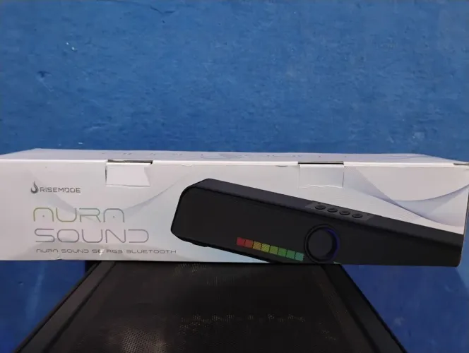Caixa de Som Gamer Rise Mode Aura Sound S6 RGB Bluetooth