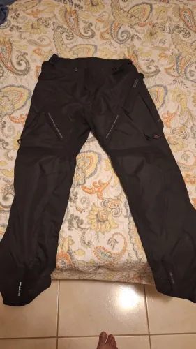 Calça X11 Montano Impermeável Masculina preta/vermelha