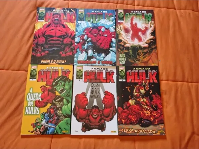A saga do Hulk vol. 1 ao 6