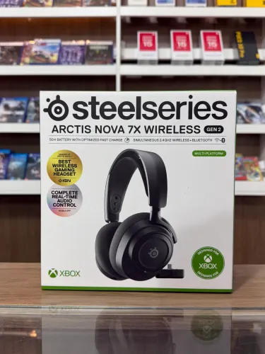 Headset Steelseries Arctis Nova 7x Sem Fio 12x Sem Juros Loja