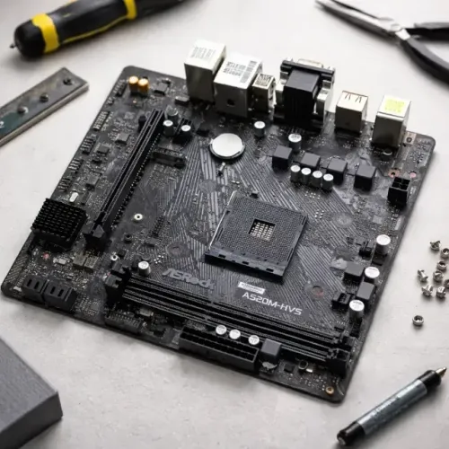 Placa Mae Amd Am4 A520 2xddr4 Hdmi/vga A520m-hvs Asrock