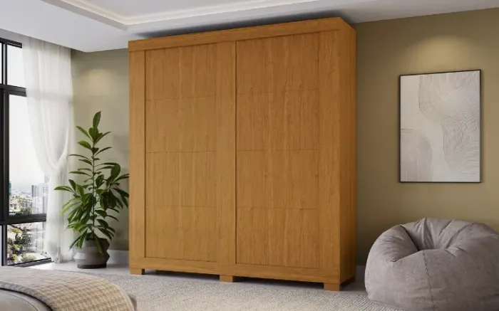 Guarda Roupa MDF 02 Portas Helena (Novo)