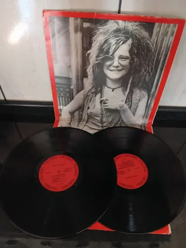 Lp Janis joplin  inconcert Duplo 