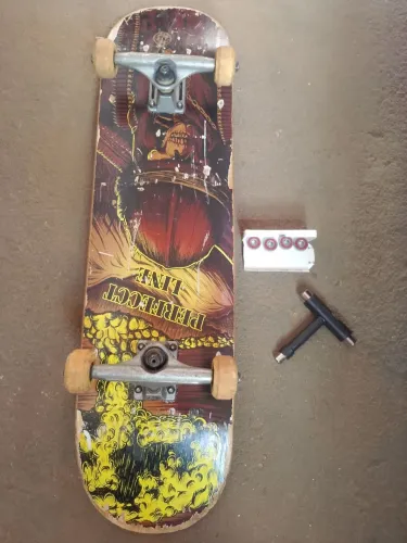Skate-rolamento red bone + chave T