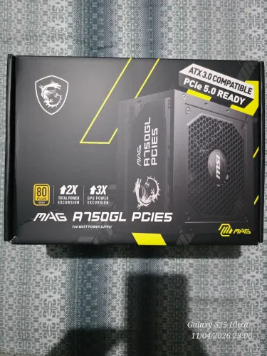 Vendo Fonte MSI 750W