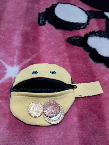 Porta moedas emojii