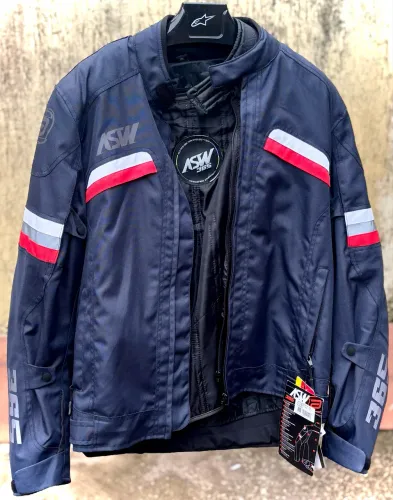 Jaqueta Moto ASW 365 Azul Marinho - Nova com Etiqueta (Tam. XL)