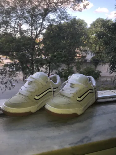 Vans Hylane 37 Cinza Raridade Pouco Usado
