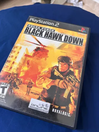 Jogo Delta Force Black Hawk Down PS2 - Original Completo (CIB)