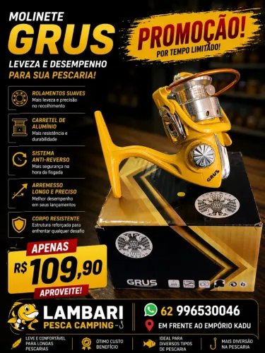 Molinete ultra light Graus 
