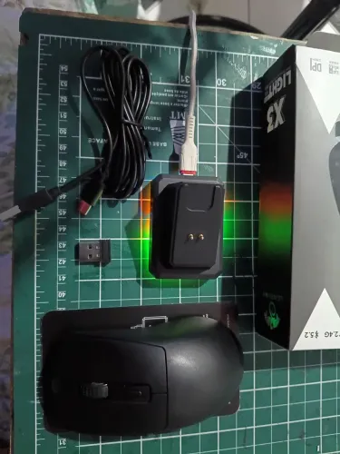 Mouse preto sem fio