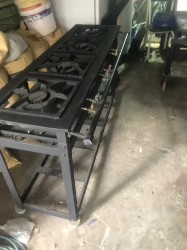 Fogão Industrial 4 Bocas Simples Alta Pressão a gás 