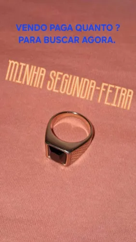 VENDO 1 ANEL E 1 CORRENTE MASCULINO